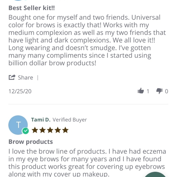 BDB Best Sellers kit complete brow set - Picture 3 of 7